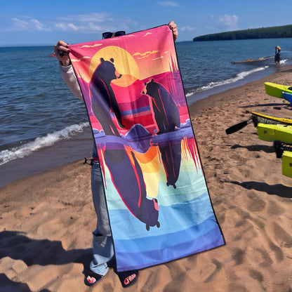 Adventure Towel Travel Set SML- Reflect image 4