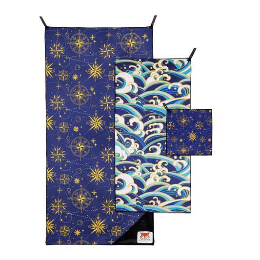 Waves Towel Set SML image 1