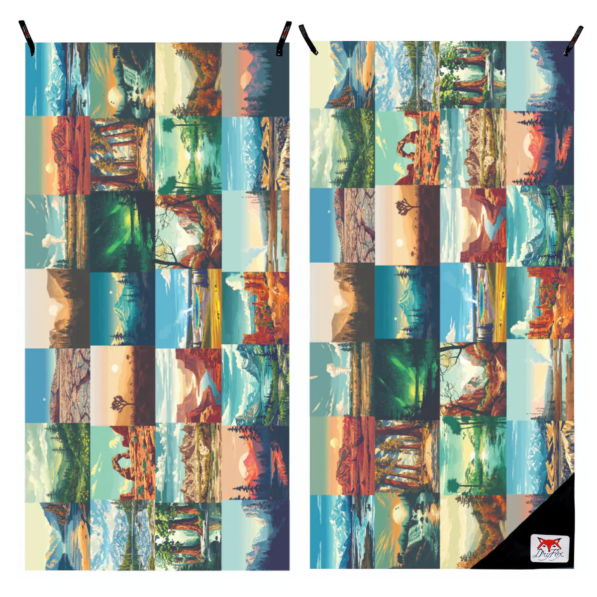 Adventure Towel Beach Size L with Pouch- Explore image 0