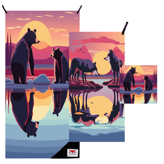 Adventure Towel Travel Set SML- Reflect image 1