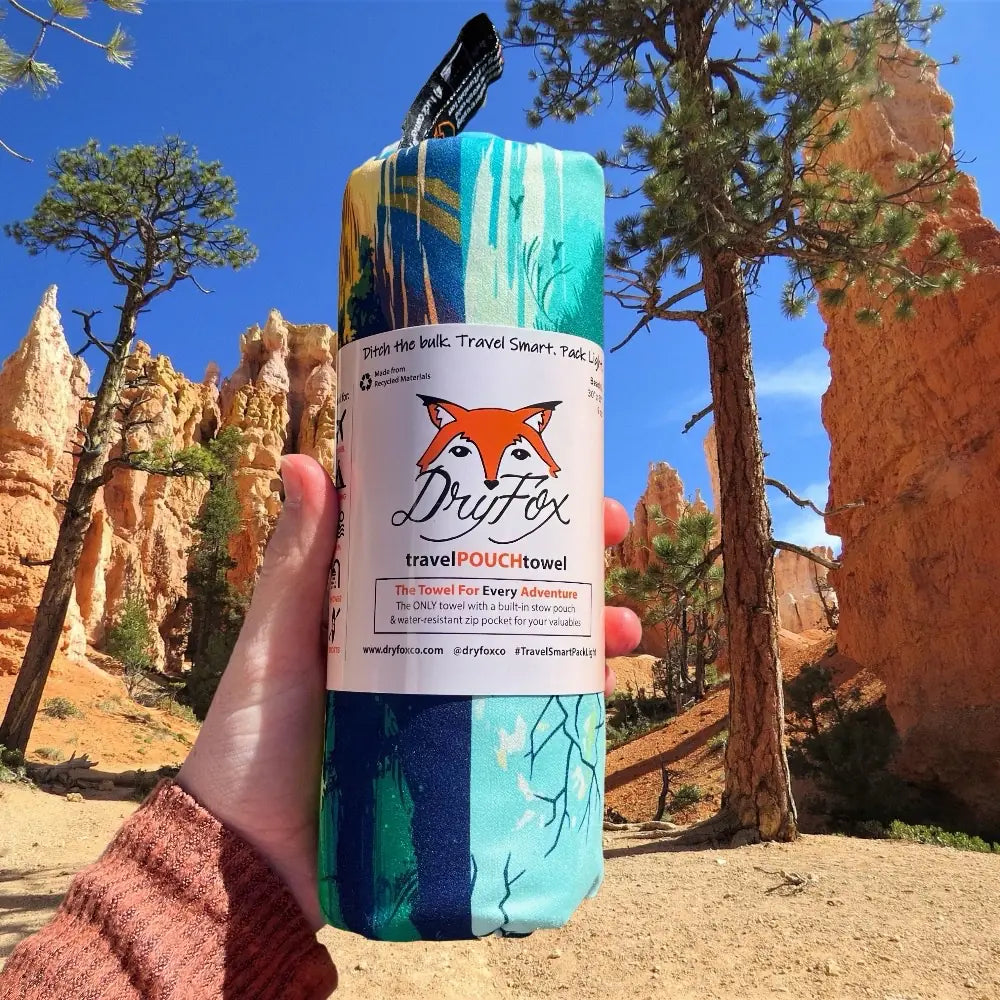 Adventure Towel Beach Size L with Pouch- Explore image 3
