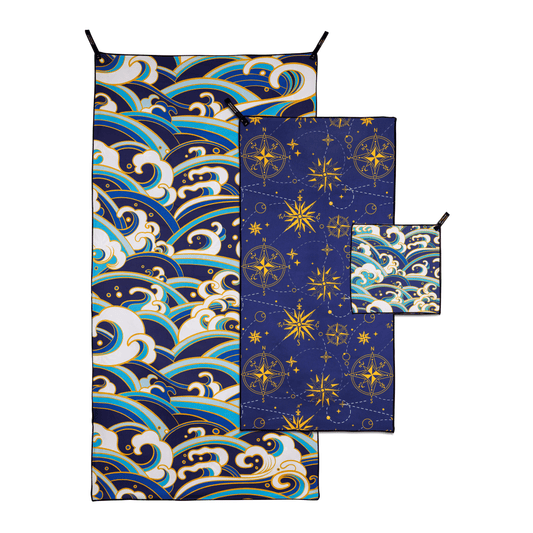 Waves Towel Set SML image 0