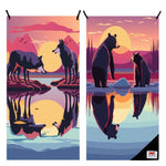 Adventure Towel Beach Size L with Pouch- Reflect