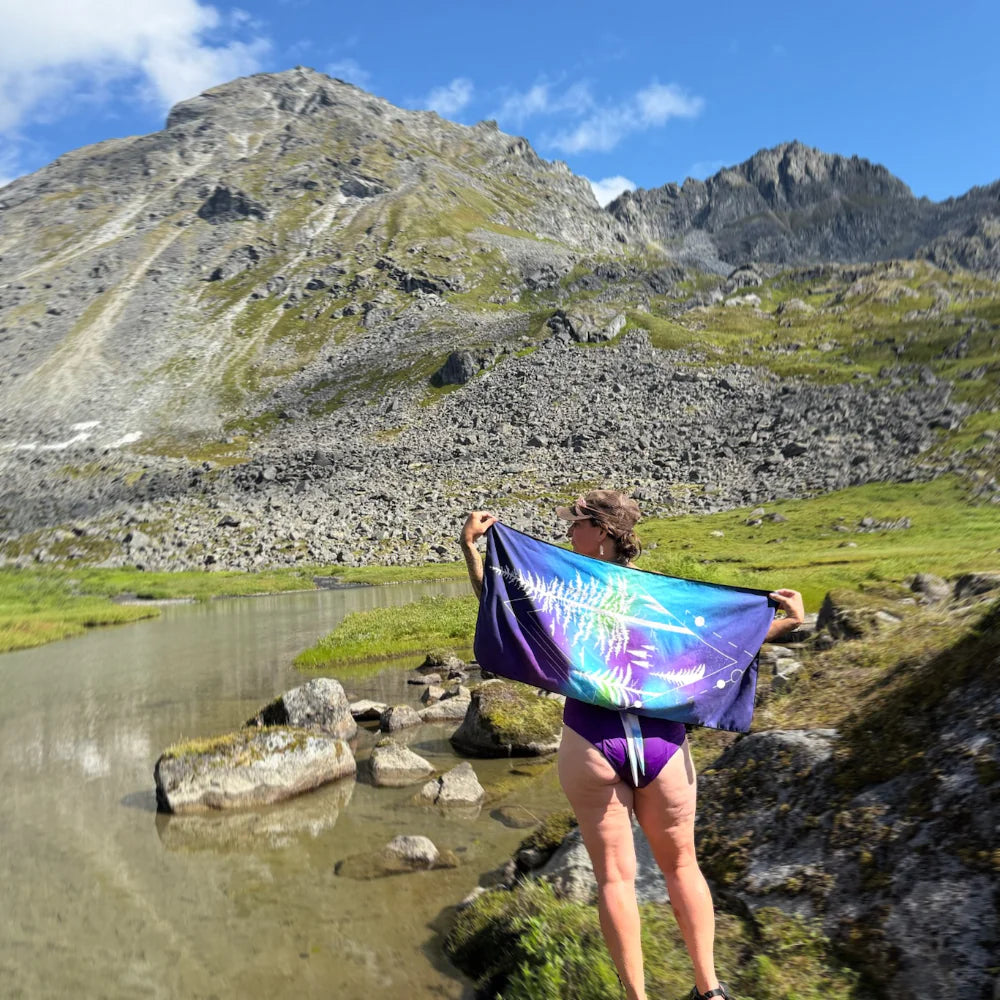 Adventure Towel Pack Size M- Wind image 3