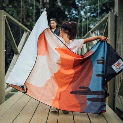 Adventure Towel Beach Size L with Pouch- Nature image 6