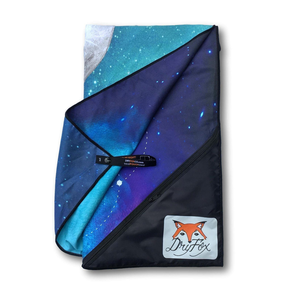 Adventure Towel Beach Size L with Pouch- Cosmic image 8