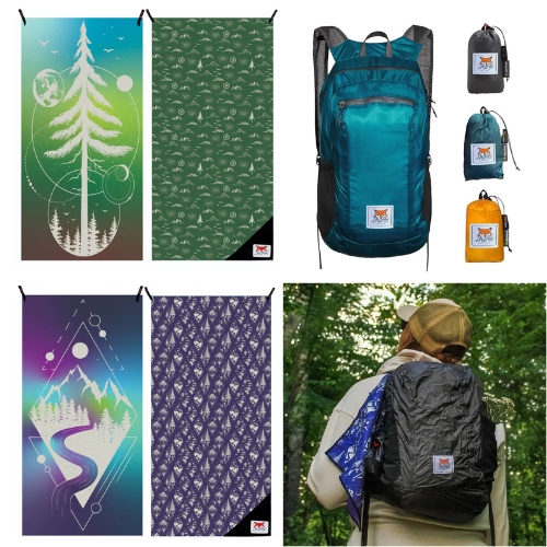 Beach L Towel + Backpack Bundle