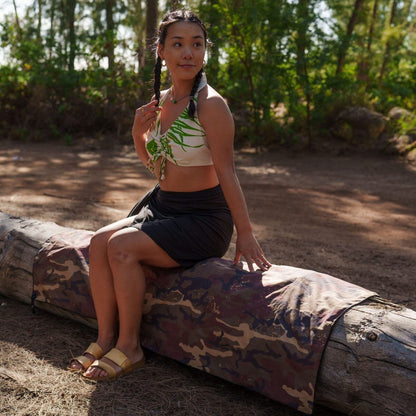 Adventure Towel Beach Size L with Pouch- Camo image 7