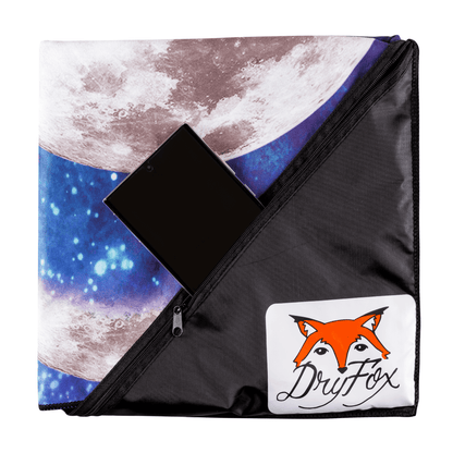 Adventure Towel Beach Size L with Pouch- Cosmic image 1