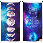 Adventure Towel Beach Size L with Pouch- Cosmic