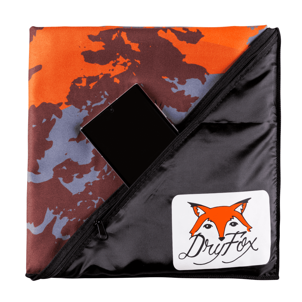Adventure Towel Beach Size L with Pouch- Nature image 1