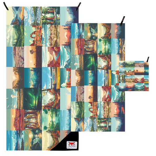 Adventure Towel Travel Set SML- Explore image 1