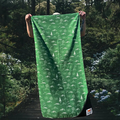 Adventure Towel Beach Size L with Pouch- Earth image 2