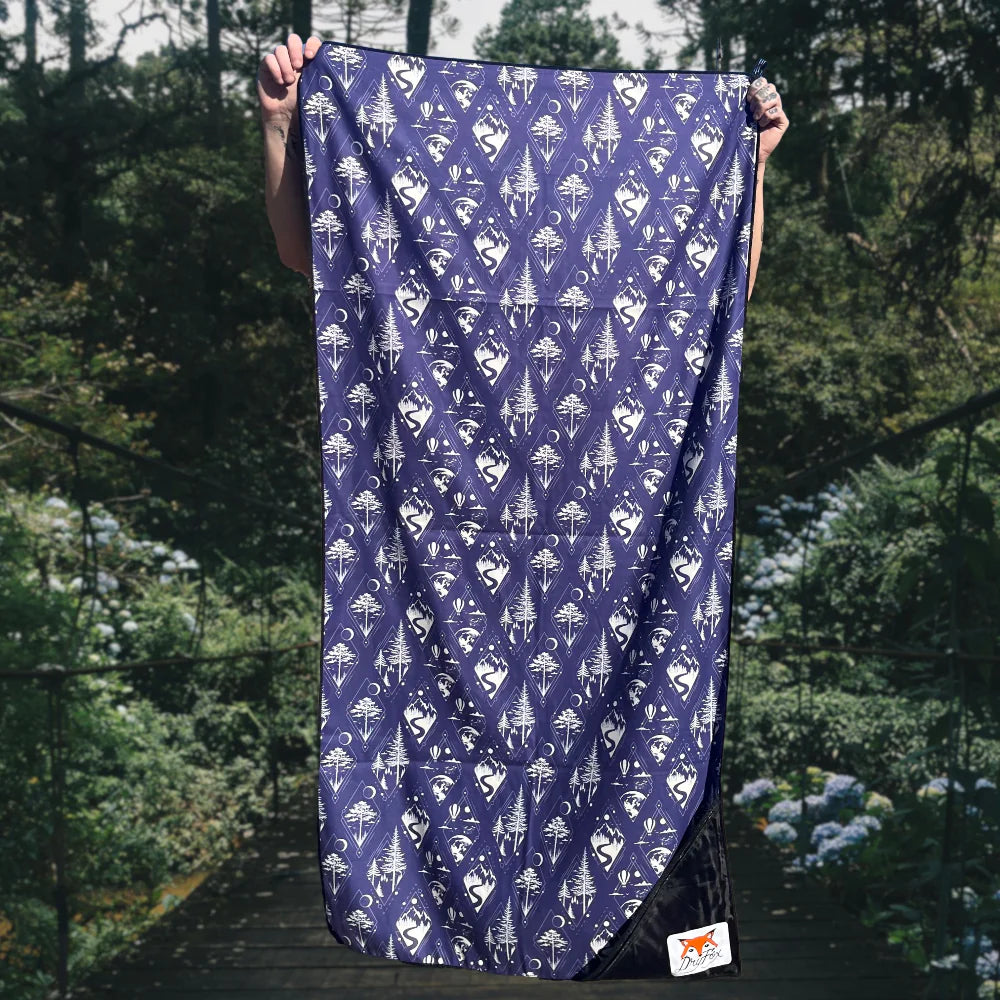 Adventure Towel Beach Size L with Pouch- Wind image 2