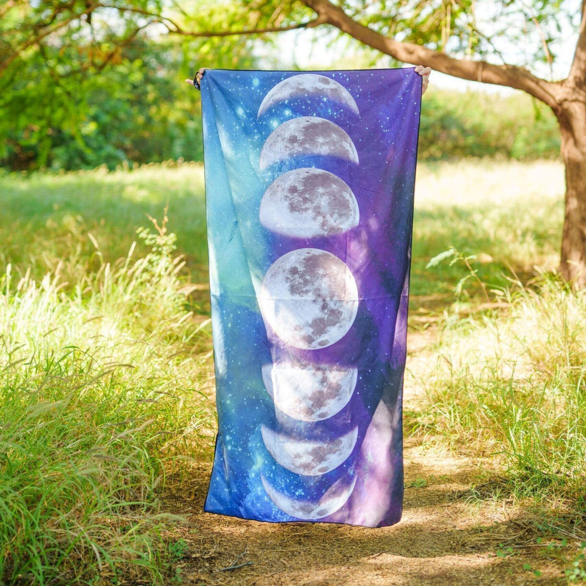 Adventure Towel Beach Size L with Pouch- Cosmic image 4