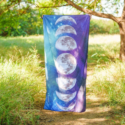 Adventure Towel Beach Size L with Pouch- Cosmic image 4