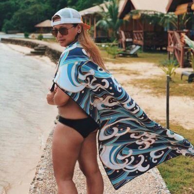 Waves Beach Towel L image 6