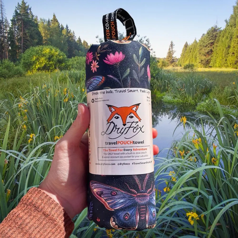 Adventure Towel Beach Size L with Pouch- Wild image 3