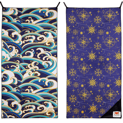 Waves Beach Towel L image 0