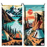 Adventure Towel Beach Size L with Pouch- Campout