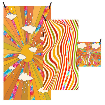 Adventure Towel Travel Set SML- Trippy 0