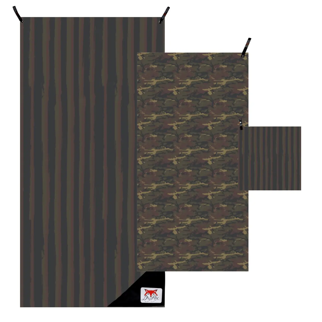 CAMO TOWEL SET CAMO BEACH QUICKDRY