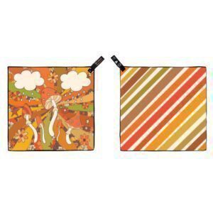 adventure towel travel washcloth S trippy lightweight compact quick-dry