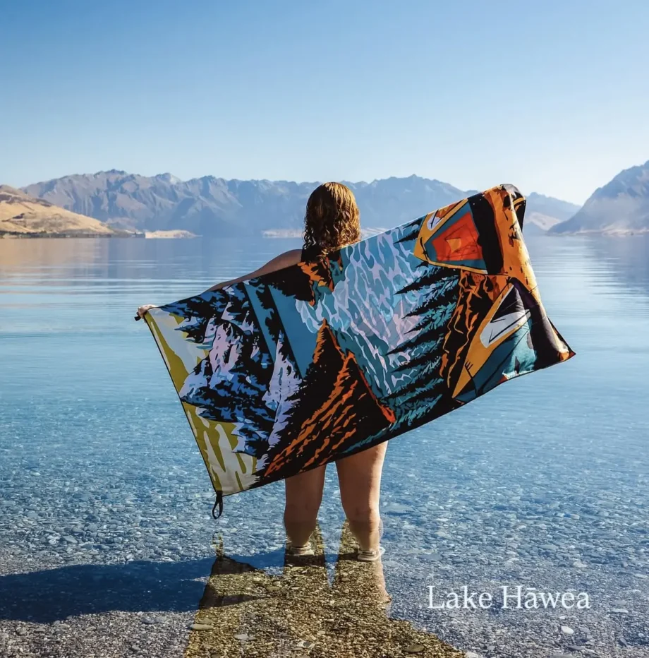 campout adventure towel travel beach dryfoxco