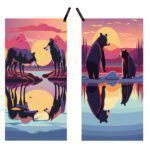 adventure towel pack size m dryfoxco reflect camp lightweight quick-dry compact