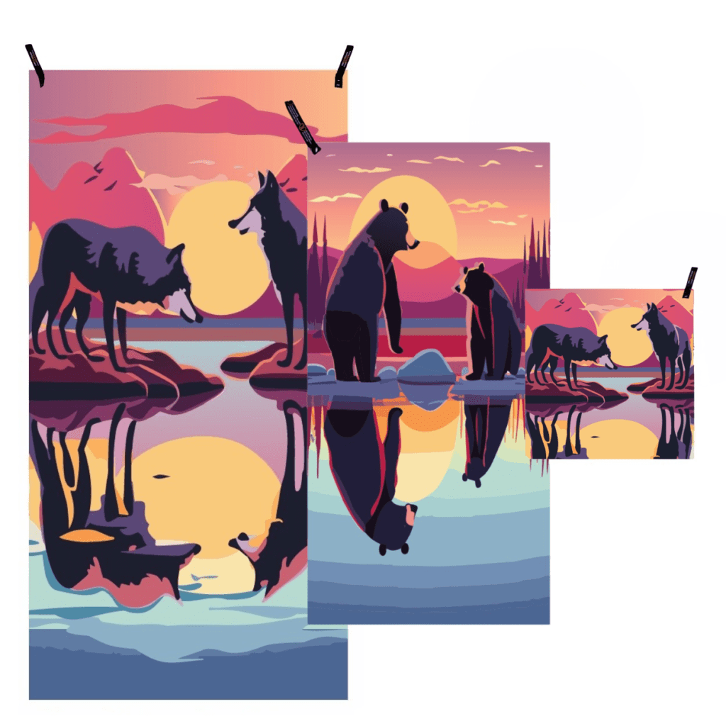 adventure towel travel set reflect sml reflect lightweight compact quick-dry