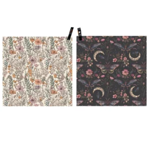 dryfoxco adventure towel wild flower butterfly washcloth s