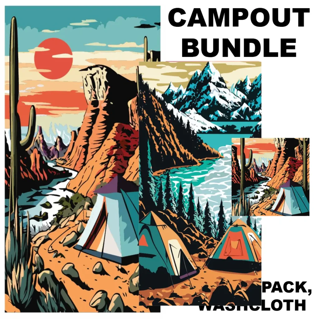 STARTER BUNDLE CAMPOUT TOWEL TRAVEL