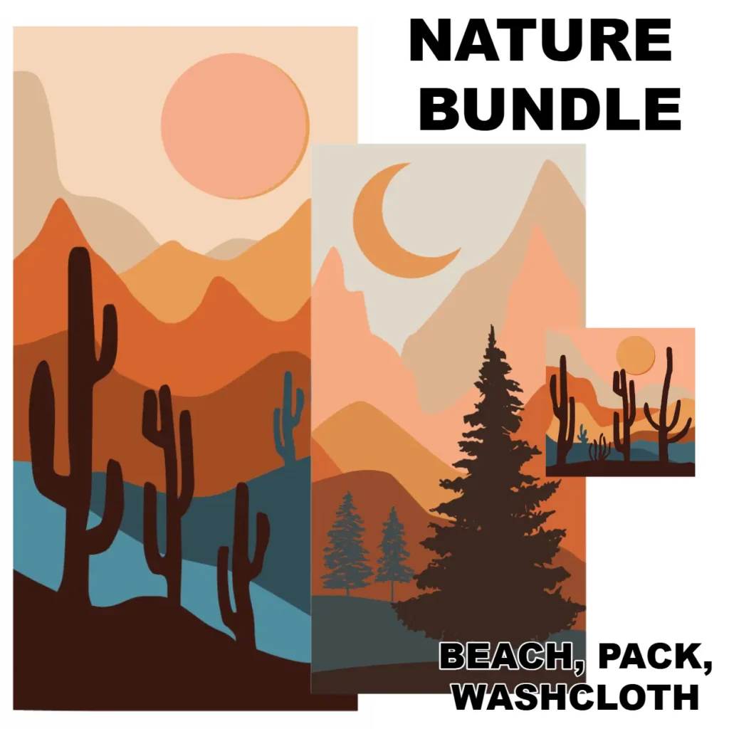 STARTER BUNDLE NATURE TOWEL TRAVEL