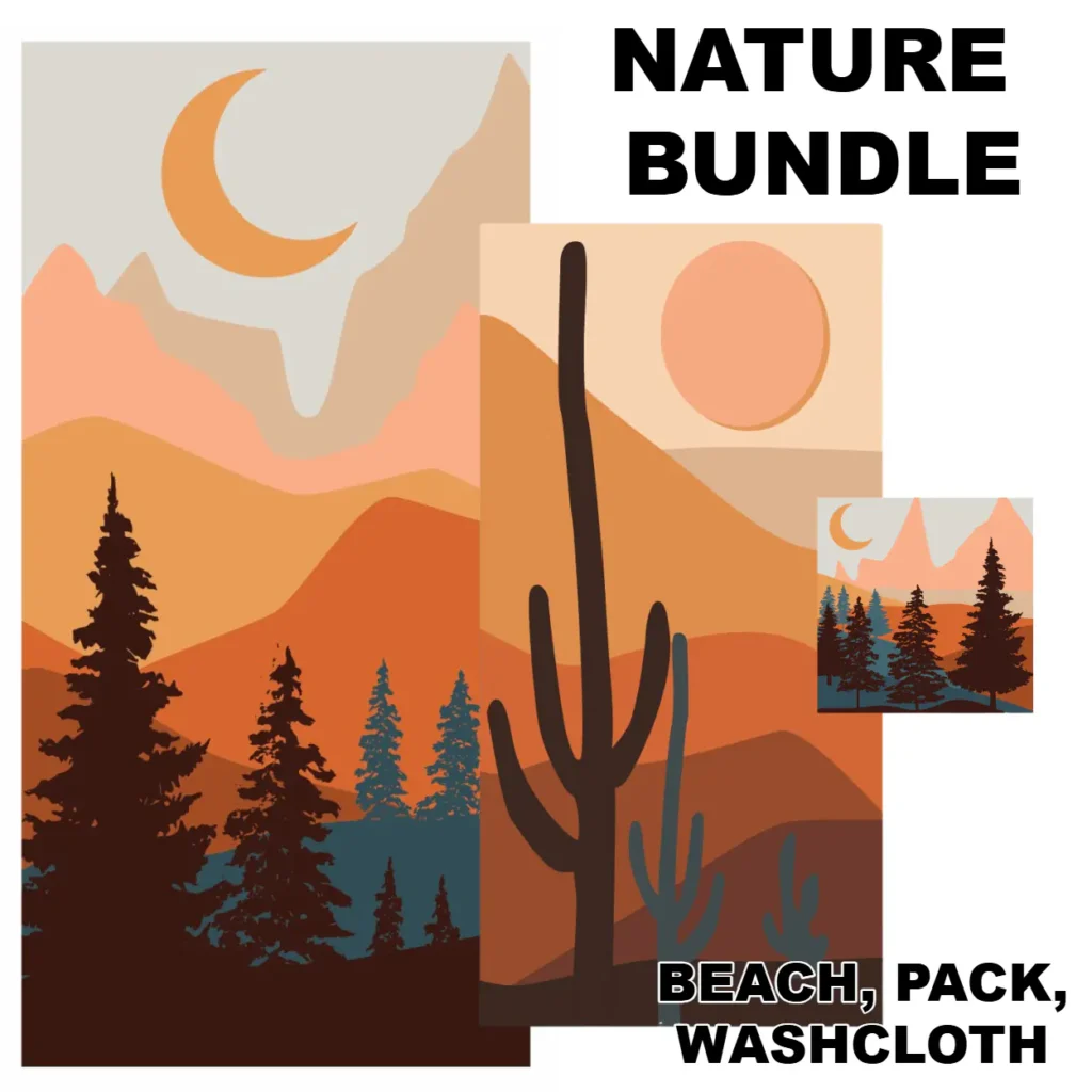 STARTER BUNDLE NATURE TOWEL TRAVEL