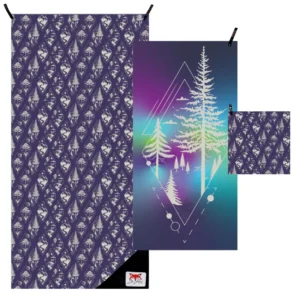 beach l towel ADVENTURE WIND NORTHERN LIGHTS