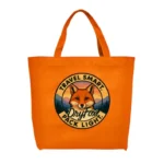 dryfoxco tote bag orange